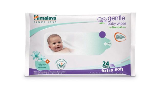 Himalaya Gentle Baby Wipes for Normal Skin - 24 Pulls