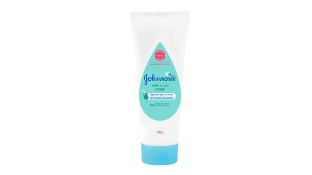 Johnsons Baby Milk + Rice Cream for Healthy Looking Skin - 100 g