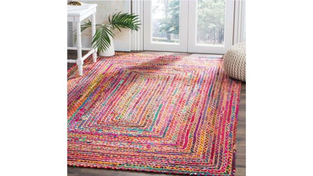 Jute Braided Natural Hand Woven & Reversible Rug