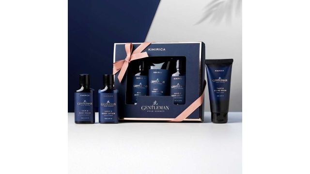 Kimirica Gift Set For Brother Gentlemen Bath Care Trio