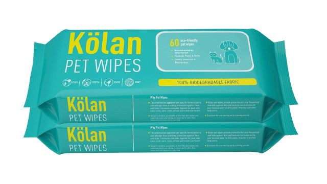 Kolan Eco‑Friendly Pet Wipes