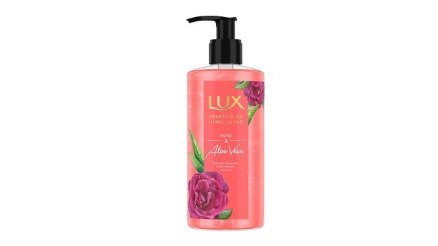 LUX Essence of Himalayas Rose & Aloe Vera Dual Tone Shimmer Body Wash (400 ml)