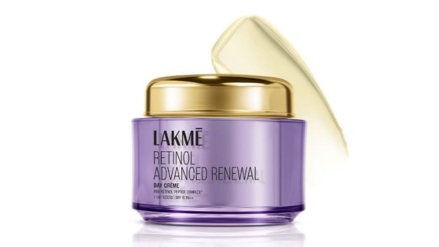 Lakme Retinol Advanced Renewal Day Creme Pro-Retinol Peptide Complex & SPF 15 PA++ - 50 g