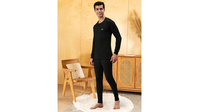 Lux Cottswool Men's Cotton Thermal Set