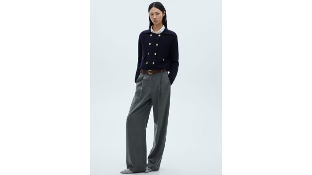 MANGO Women Woollen No Tailored Blazer