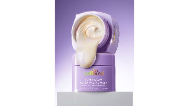 MCaffeine Super Glow Flash Facial Mask With Coffee Extract - 50 g