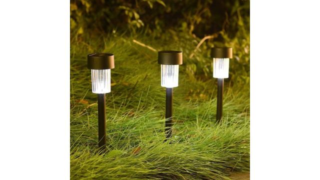 Maggift Solar Pathway Lights Pack of 12