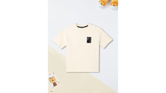Max Boys Cotton Blend Striped Co‑ords (Short Sleeve)