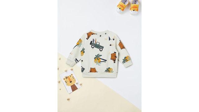 Max Boys Joggers Set (Green, 100% Cotton)