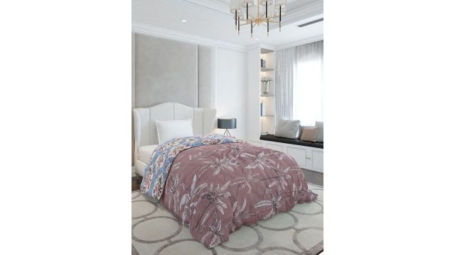 Monte Carlo Brown & Blue Ethnic AC Comforter