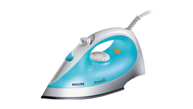 Philips GC 1011 Blue Plastic Temperature Control Steam Iron-1200W
