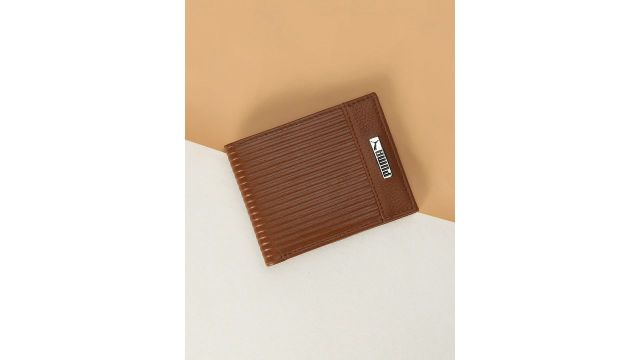 Puma Leather Embossed Wallets