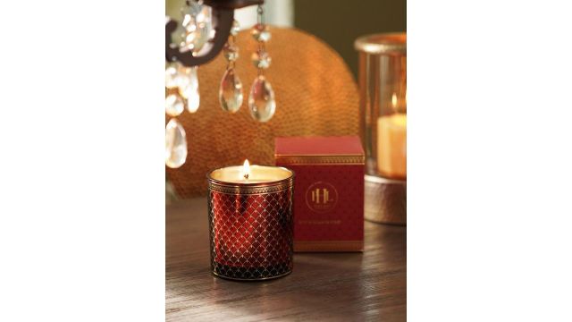 Pure Home and Living Rose and Summer Berry Rose & Summer Berry Abstract Jar Candles