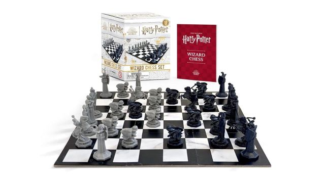 Running Press Mini Wizard Chess Set
