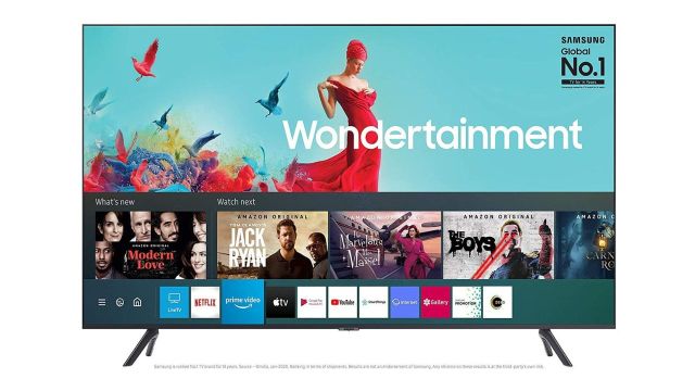 Samsung 138 cm (55 inches) Wondertainment Series 4K Ultra HD LED Smart TV