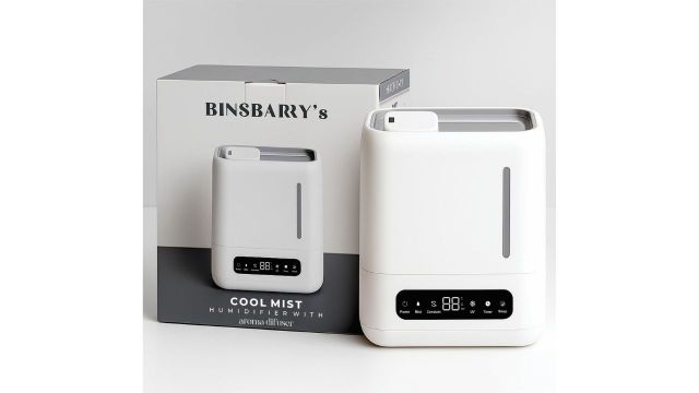 Smart Ultrasonic Humidifier and Aroma Difuser, 4L