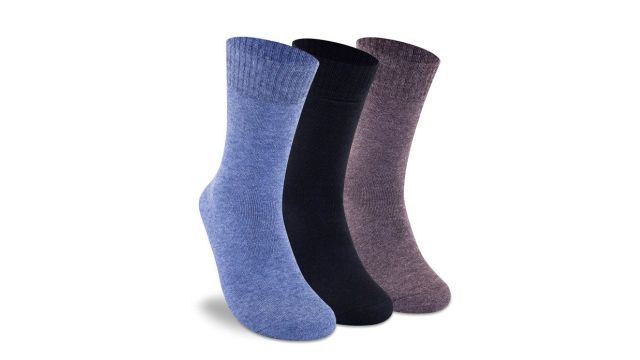 Supersox Men Pack Of 3 Winter Thermal Regular Length Socks