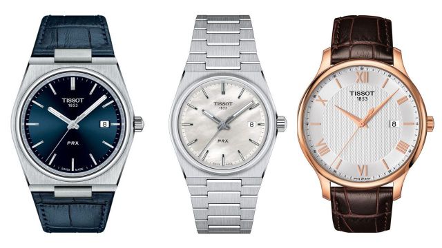 Swiss polish from Tissot that reads on camera