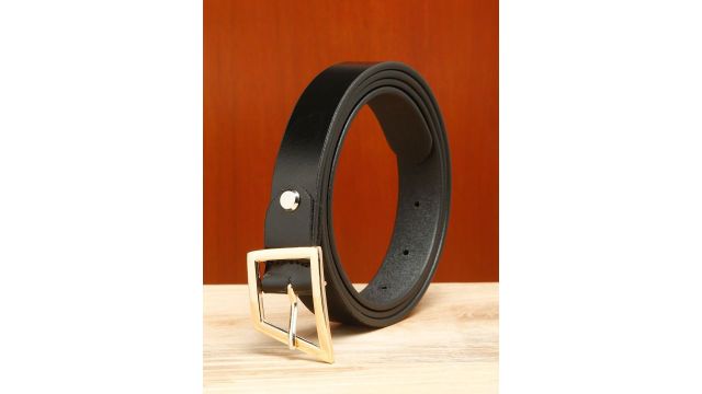 Teakwood Leathers Women Leather Formal Belt