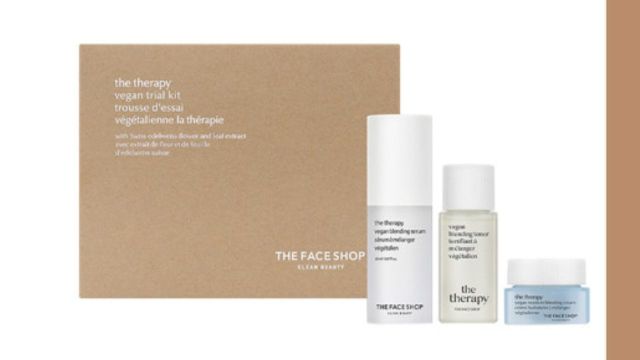 The Face Shop The Therapy Vegan Trial Kit