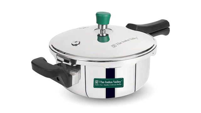 The Indus Valley Triply Stainless Steel Pressure Pan