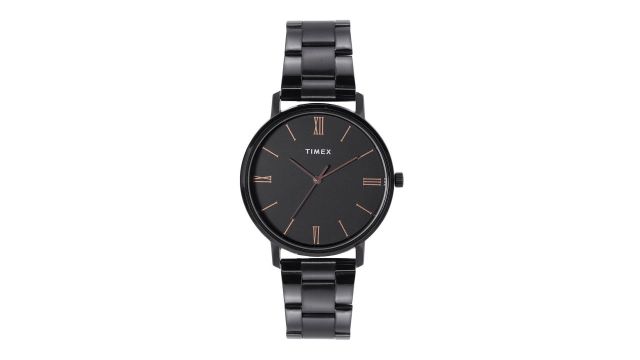 Timex Men Black Dial & Black Bracelet Watch TWTG80SMU10