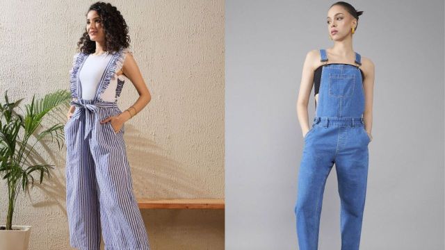 Top dungarees for layering & versatility