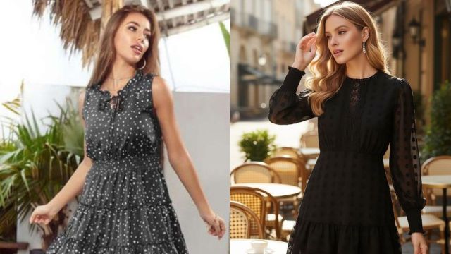 Top mini black dresses worth checking out