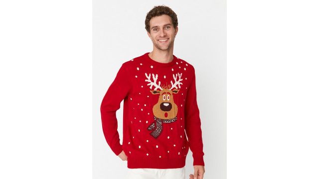 Trendyol Men Printed Pullover