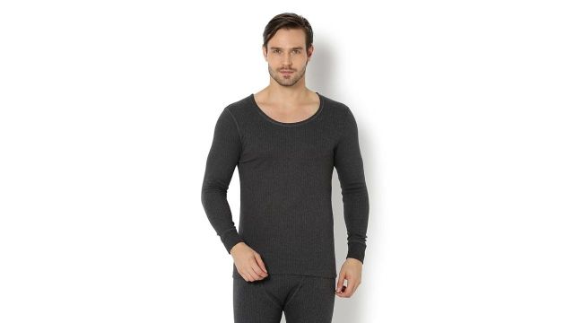 Van Heusen Men Thermal Classic Fit Top