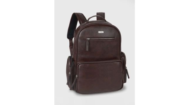 Veneer Unisex Vegan Leather Backpack (Up to 15")