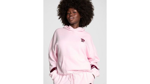 Victoria's Secret PINK Ivy Fleece Campus Hoodie