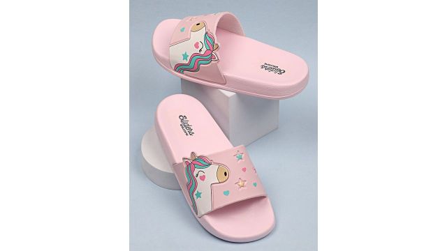 WELCOME Kids Lightweight & Comfortable Arch Support Durable Anti-Skid Sliders