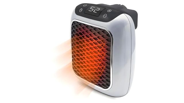 Wall-Mounted Electric Convector Heater – Silent Infrared Fan Stove