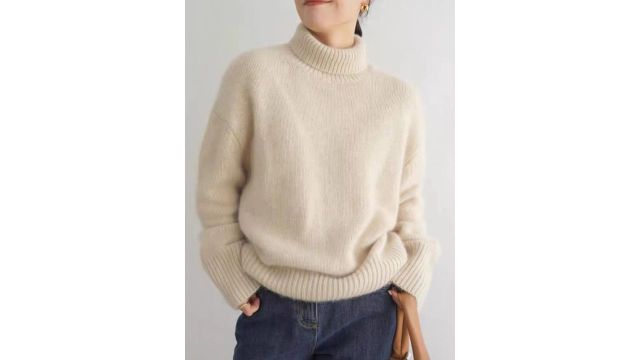 bebe High Neck Pullover Sweater