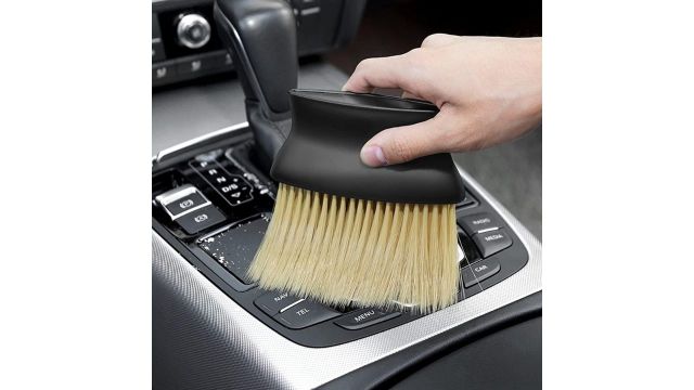 6 PCS - 3in1 Vacuum Microfiber Car Duster Kit