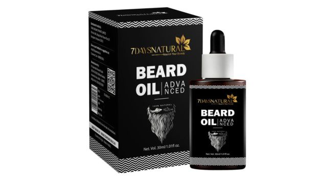 7DAYSNATURAL Advanced Beard Oil for Fast Growth