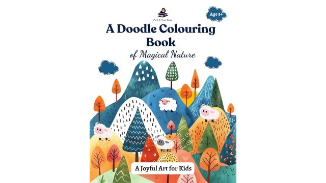 A Doodle Colouring Book of Magical Nature
