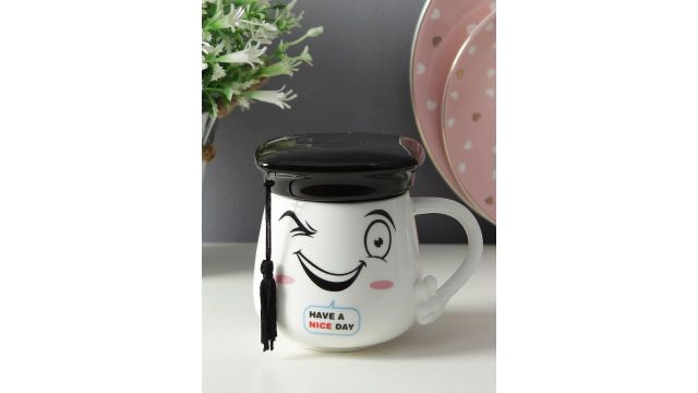 A Vintage Affair Mothers Day White Typography Ceramic Handmade Mug – 250 ml