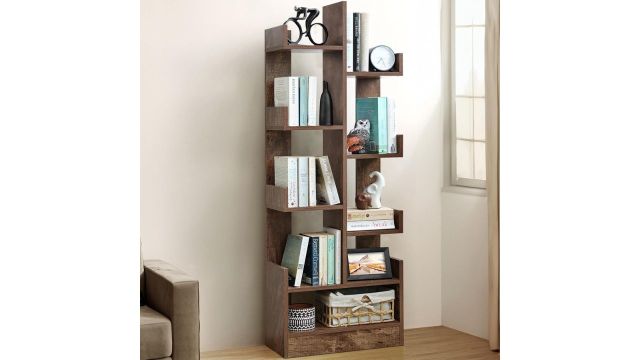 ABOUT SPACE Open Book Shelf DIY Book Storage