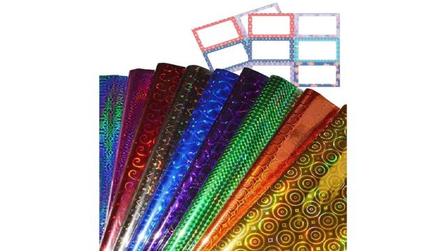 Accuprints Pack of 30 | Size 64 X 45 cm |Holographic Gift Wrapping Paper Sheet