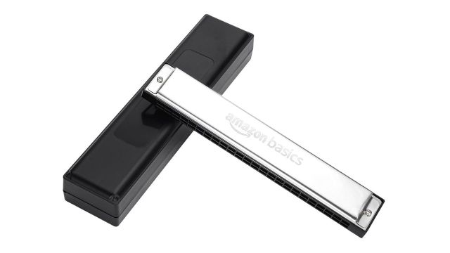 Amazon Basics Key C Harmonica with Case