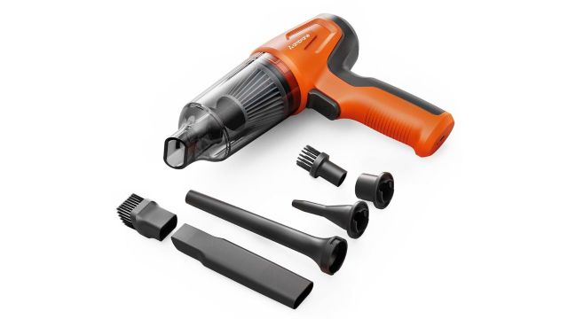 Ambrane 12kPA Powerful Suction 80W Wireless Hand Vacuum