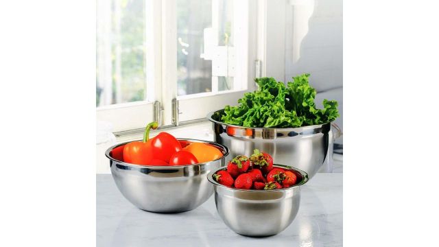 Appeasy Stainless Steel Serving and Mixing Bowl