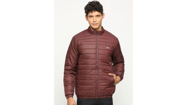 BEAT LONDON by PEPE JEANS Mock Collar Lightweight Padded Jacket