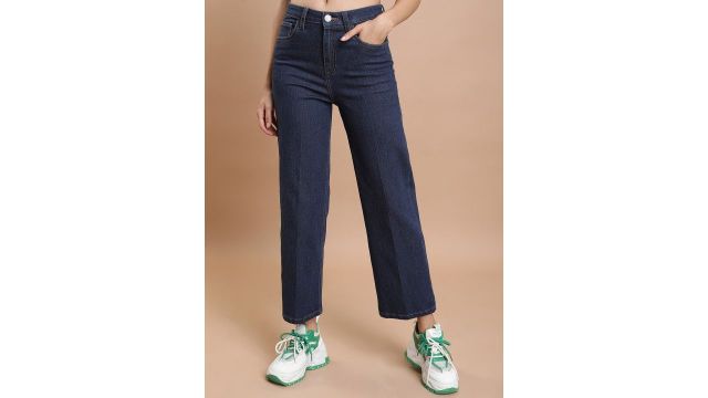 Basics By Tokyo Talkies Women Straight Fit Jeans