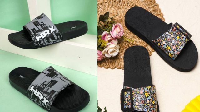 Best Myntra printed sliders for women to check out