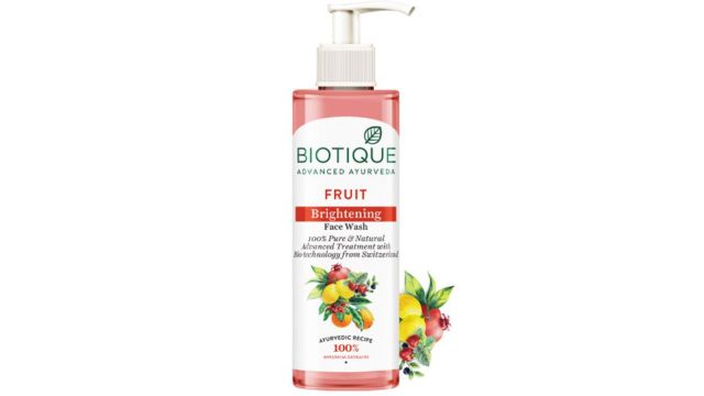 Biotique Pure & Natural Fruit Brightening Face Wash