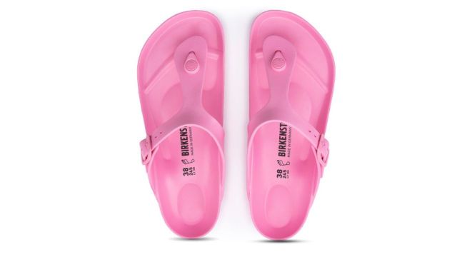 Birkenstock Gizeh Essentials Candy Pink Regular Width Eva Beach Sandals