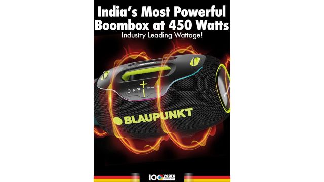 Blaupunkt Atomik Knightz 450 W Boombox Bluetooth Speaker